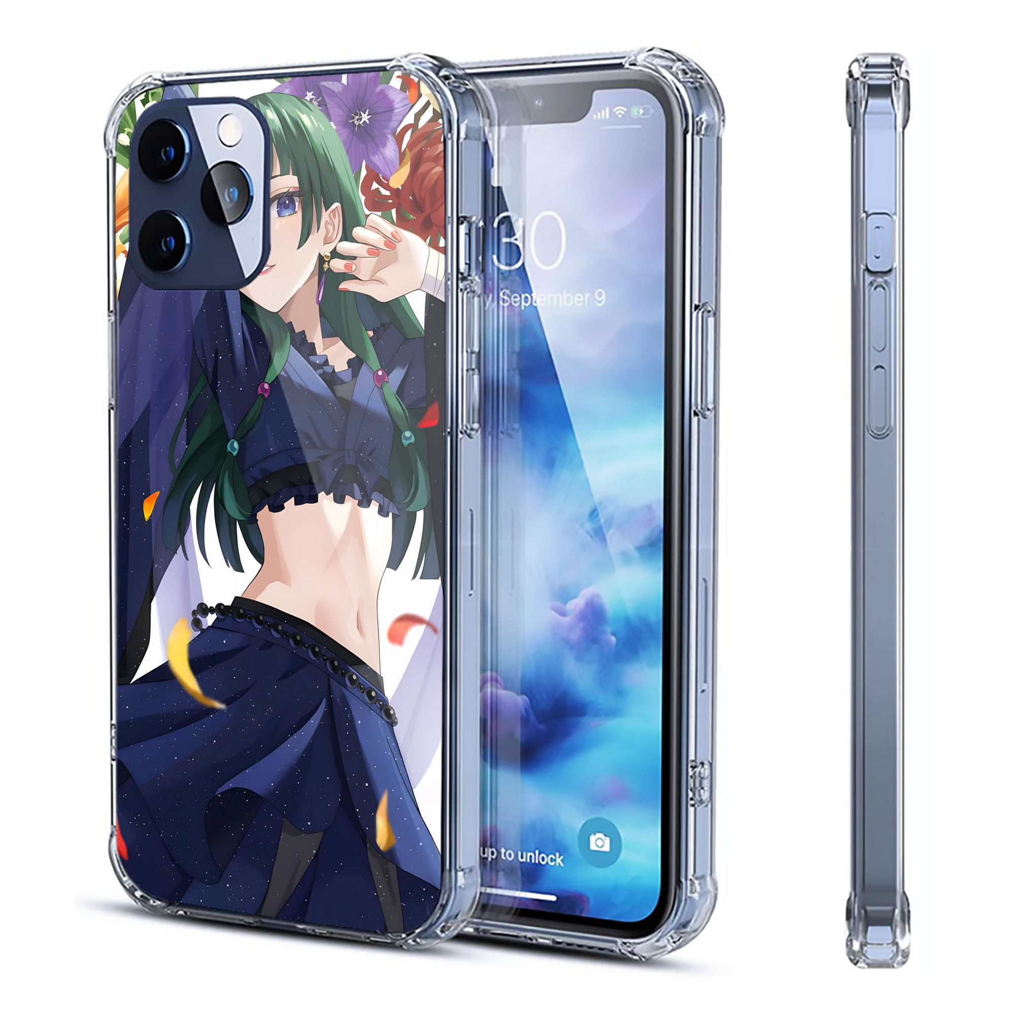 （画像用） 薬屋のひとりごと The Apothecary Diaries 【iPhone 12シリーズ対応】透明スマホケース（クリアソフトケース）